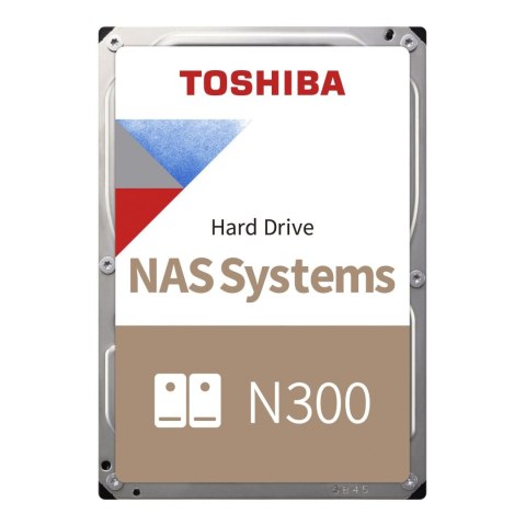 Toshiba Dysk Toshiba N300 HDWG62CUZSVA 22TB 3,5" 7200 512MB SATA III NAS BULK