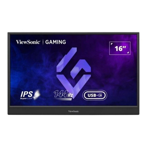 VIEWSONIC EUROPE Monitor ViewSonic 16" VX1654 IPS FHD 144Hz MiniHDMI 2xUSB-C głośniki