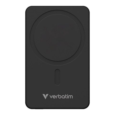 Verbatim Powerbank Verbatim Charge 'n' Go Essentials Magnetic Wireless 5000mAh USB-C PD 3.0 Black