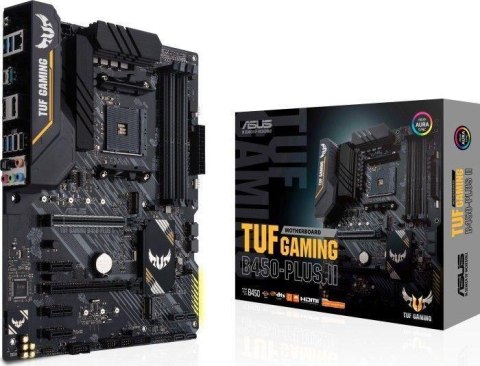 Asus Płyta Asus TUF GAMING B450-PLUS II /AMD B450/SATA3/M.2/USB3.1/PCIe3.0/AM4/ATX