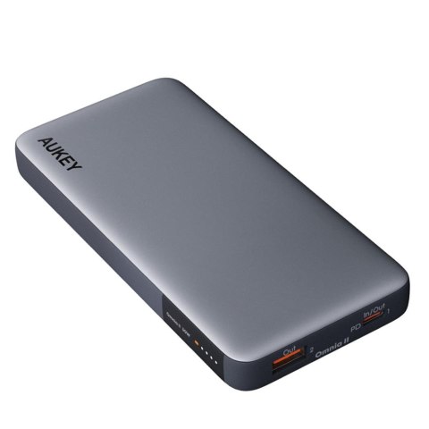 Aukey Powerbank Aukey PB-Y41 10 000 mAh, USB-C PD 30W, USB-A 22,5W, szary