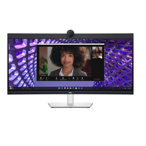 Dell Monitor Dell 34,14" P3424WEB (210-BFOB) IPS WQHD 60Hz HDMI DP 6xUSB RJ45 KVM kamerka głośniki