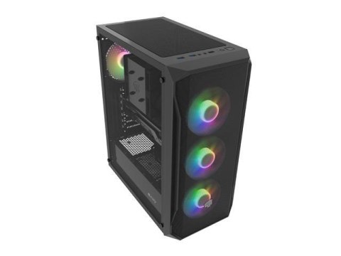 Fury Obudowa Fury SHOBO SH4F RGB ATX Midi Tower z oknem czarna