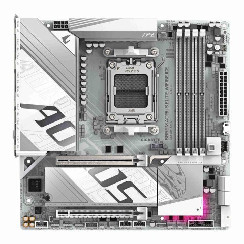 Gigabyte Płyta Gigabyte B850M A ELT WF6E ICE /AMD B850/DDR5/SATA3/M.2/USB3.2/PCIE5.0/WiFi/BT/AM5/M-ATX