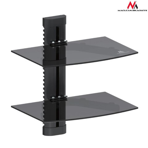 Maclean Uchwyt półka do DVD podwójna Maclean MC-662 8kg