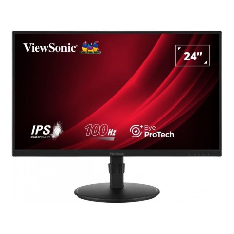 VIEWSONIC EUROPE Monitor ViewSonic 23.8" VG2408A-MHD (VS19713) HDMI DP VGA głośniki 2x2W