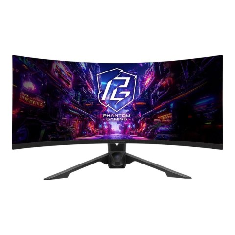 ASRock Monitor ASRock 34" Curved Phantom Gaming Monitor PG34QRT3A VA WQHD 180Hz 2xHDMI 2xDP HUB WiFi głośniki 2x2W