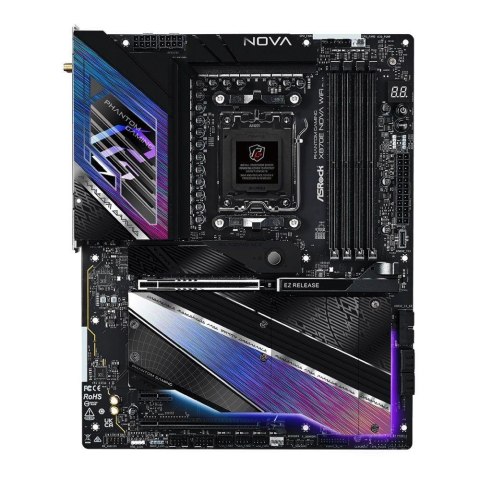 ASRock Płyta ASrock X870E NOVA WIFI /AMD X870/DDR5/SATA3/M.2/USB4/PCIe5.0/AM5/ATX