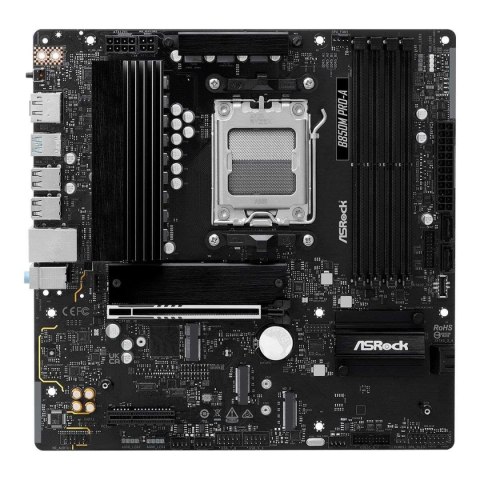 ASRock Płyta ASrock B850M Pro-A /AMD B850/DDR5/SATA3/M.2/USB3.1/PCIe5.0/AM5/mATX