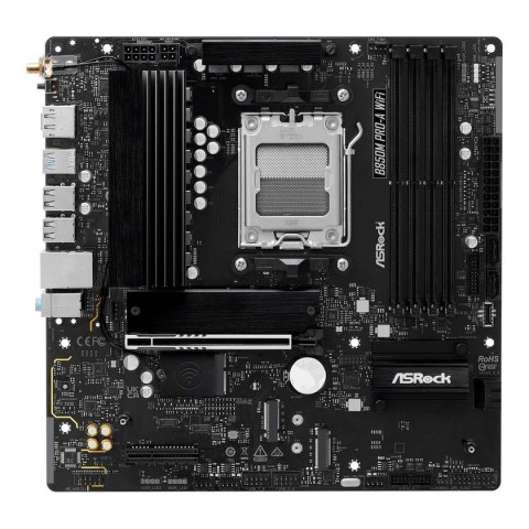ASRock Płyta ASrock B850M Pro-A WiFi /AMD B850/DDR5/SATA3/M.2/USB3.1/WiFi/BT/PCIe5.0/AM5/mATX