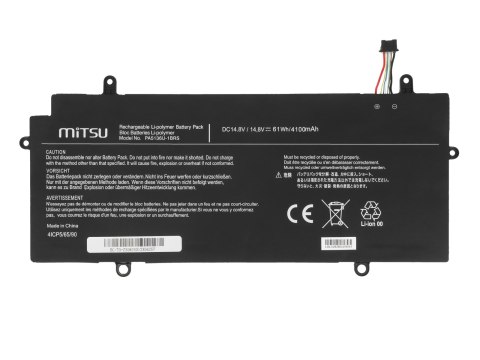 Bateria Mitsu do Toshiba Portege Z30, Z30-A, Z30-B (wtyk 7 pin)