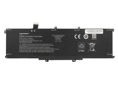 Bateria Movano do HP ZBook Studio x360 G5