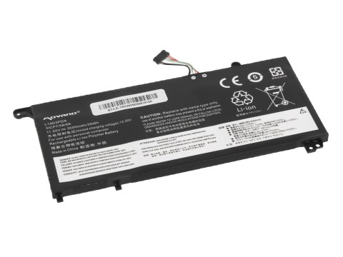 Bateria Movano do Lenovo ThinkBook 14 G2 G3 G4, 15 G2 G3 G4