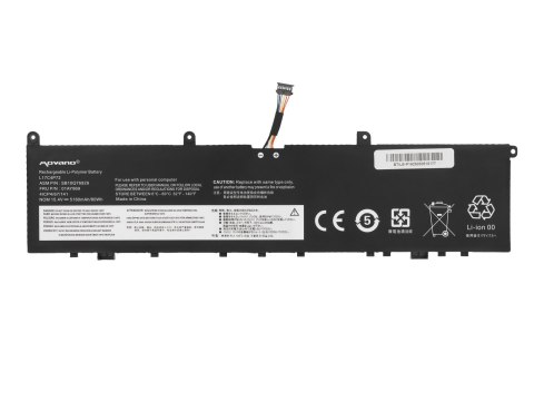 Bateria Movano do Lenovo ThinkPad P1, X1 Extreme (Gen 1, 2)