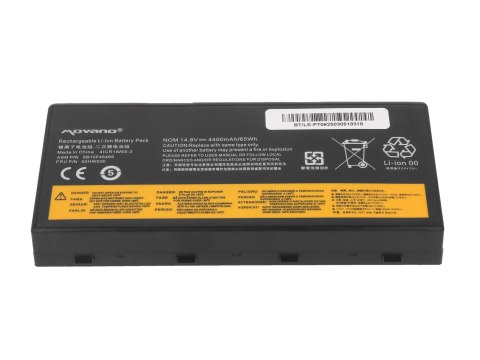 Bateria Movano do Lenovo ThinkPad P70, P71