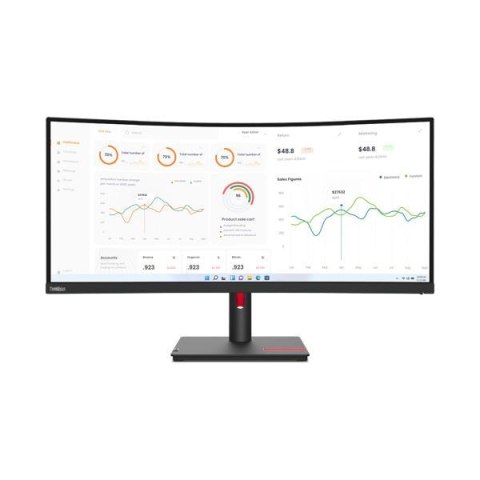 LENOVO Monitor Lenovo 34" ThinkVision T34w-30 (63D4GAT1EU) HDMI DP USB-C