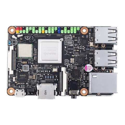 Asus Płyta Asus Tinker Board S R2.0 /RK3288-CG.W/2GB DDR3/16GBe MMC/LAN/WiFi/BT/4x USB 2.0
