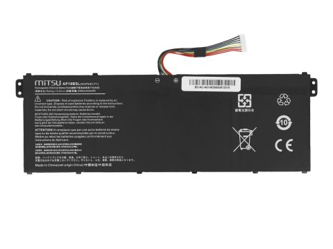 Bateria Mitsu do Acer Aspire 5 A514-53, A515-44, A715-75G