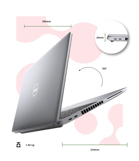 Laptop Dell Latitude 5520 i7 15 cali Full HD 180 stopni
