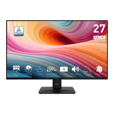 MSI Monitor MSI 27" PRO MP271A E2 IPS FHD 120Hz HDMI DP VGA głośniki