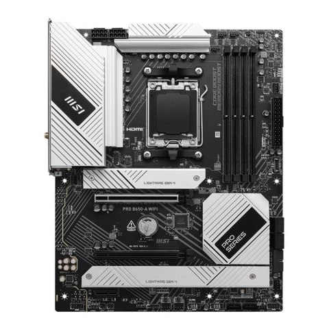 MSI Płyta MSI PRO B650-A WIFI /AMD B650/DDR5/SATA3/M.2/USB3.2/WiFi/BT/PCIe4.0/AM5/ATX
