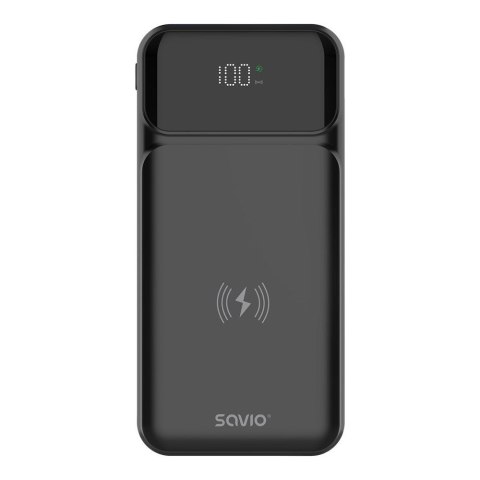 Savio Powerbank SAVIO BA-09 10000mAh Ładowanie indukcyjne