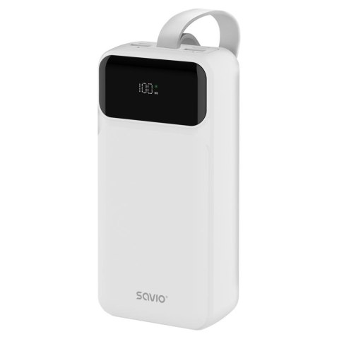 Savio Powerbank Savio BA-11 30000mAh biały