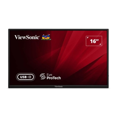 VIEWSONIC EUROPE Monitor ViewSonic 16" VA1650 IPS FHD 60Hz HDMI 2xUSB-C głośniki