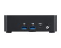 MSI Cubi NUC AI 1UMG-06SEU Intel Core Ultra 7 155H 16GB SSD1TB Intel Arc graphics AX211 WiFi 6E Windows 11 Pro Black