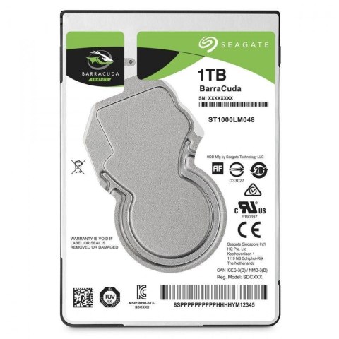 Seagate Dysk SEAGATE BarraCuda® ST1000LM048 1TB 2.5" 5400 128MB SATA