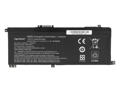 Bateria Movano do HP Envy X360 15-dr, 15-ds, 15-fh