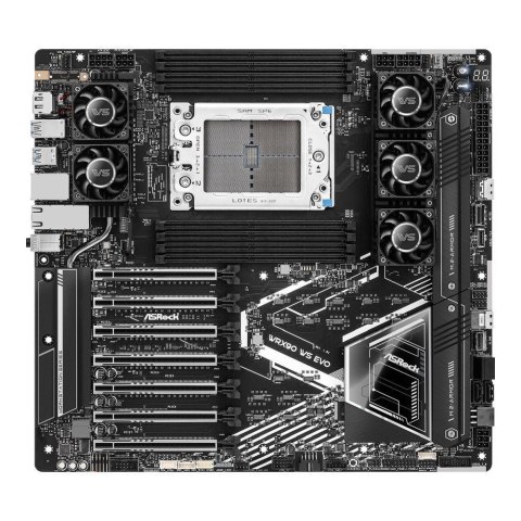 ASRock Płyta ASRock WRX90 WS EVO /WRX90/DDR5/SATA3/M.2/USB4/PCIe5.0/sTR5/EEB