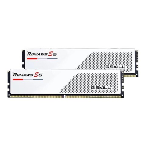 G.Skill Pamięć DDR5 G.Skill Ripjaws S5 32GB (2x16GB) 6000MHz CL30 1,35V XMP 3.0 White
