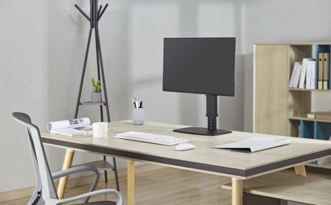 GEMBIRD STOJAK NA MONITOR Z REGULACJĄ WYSOKOŚCI 17"-32", DO 8KG