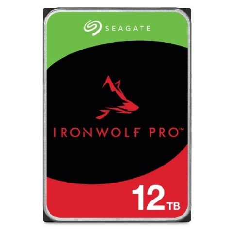 Seagate Dysk SEAGATE IronWolf™ PRO ST12000NT001 12TB 3,5" 7200 256MB SATA III NAS