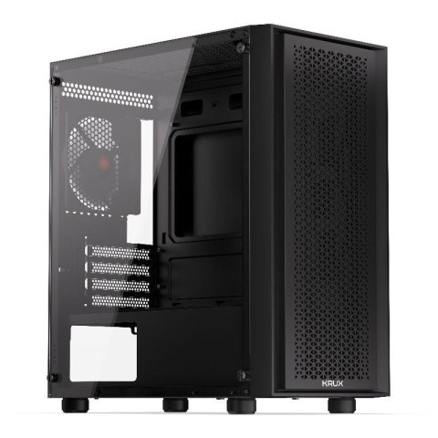 COOLING.PL Obudowa KRUX Scor M-ATX, z oknem, bez zasilacza, czarna