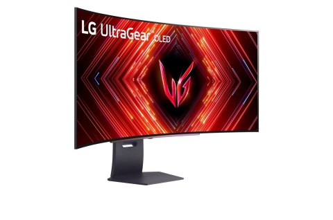 LG 45GS95QX-B monitor komputerowy 114,3 cm (45") 3440 x 1440 px Wide Quad HD OLED Czarny