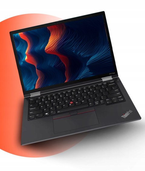 Laptop z RYSIKIEM Lenovo ThinkPad X13 Yoga G2 Tablet DOTYKOWY i5 16gb 256gb