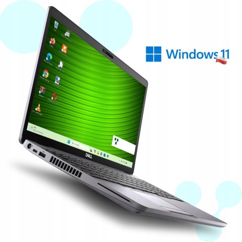 Laptop Dell Latitude 5510 i5 16GB RAM 2TB SSD 15,6" dotykowy Full HD powystawowy
