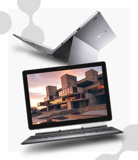 Laptop Dell Latitude 7210 2w1 i5 16GB RAM 1TB SSD 12" dotykowy Full HD powystawowy