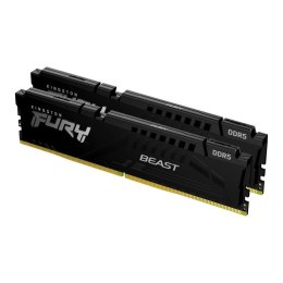 Kingston Pamięć DDR5 Kingston FURY Beast 16GB (2x8GB) 5200MHz CL40 1,25V Black