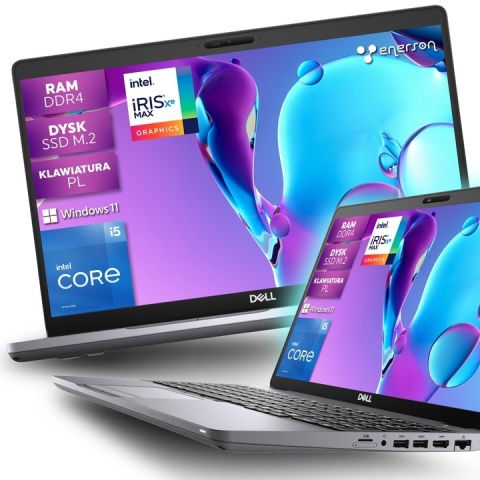 Laptop Dell Latitude 5510 i5 32GB RAM 1TB SSD 15,6" dotykowy Full HD powystawowy