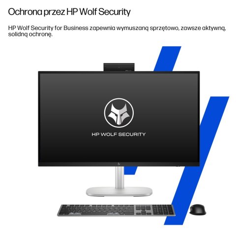 HP EliteStudio 8 AiO G1i Ultra 5 235 23.8"FHD Touch IPS 300nits LBL AG 16GB DDR5 5600 SSD512 Intel Graphics Cam 5MP W11Pro 3Y On