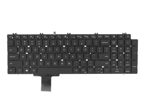 Klawiatura laptopa do Dell Precision 7750 7550 (podświetlana)