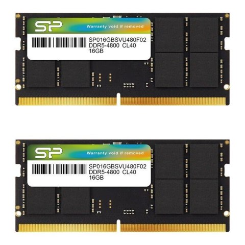 Silicon Power Pamięć SODIMM DDR5 Silicon Power 32GB (2x16GB) 4800MHz CL40 1,1V