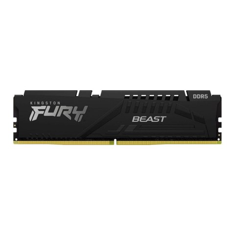 Kingston Pamięć DDR5 Kingston FURY Beast 16GB (2x8GB) 5600MHz CL40 1,25V Czarna