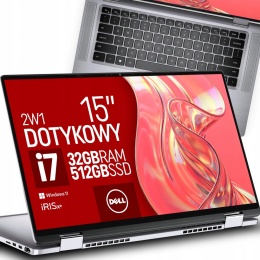 Laptop Dell Latitude 9520 2w1 i7 32GB RAM 2TB SSD 15,6" Full HD powystawowy
