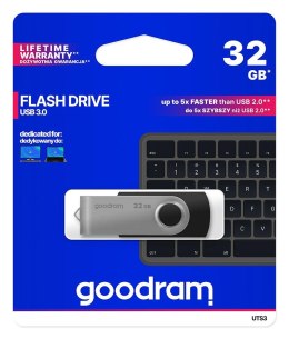 Goodram Pendrive GOODRAM Twister 32GB USB 3.2 Gen 1 Black
