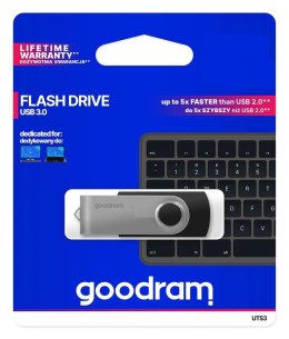 Goodram Pendrive GOODRAM UTS3 64GB USB 3.2 Gen 1 Black