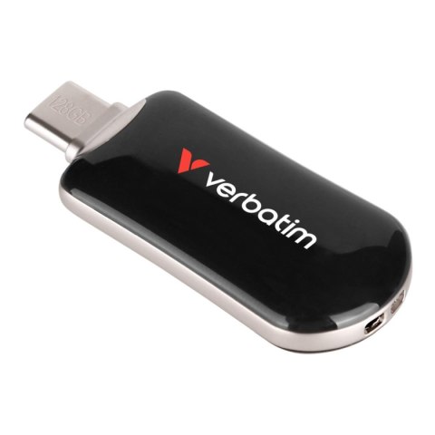 Verbatim Pendrive Verbatim Plectra 128GB USB-C 3.0 Black